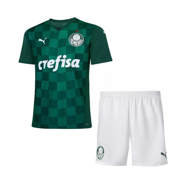 Camiseta Palmeiras 1ª Niño 2021-2022 Verde